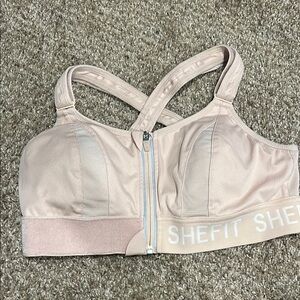 SHEFIT Blush Adjustable Sports Bra